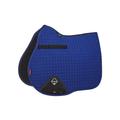 LeMieux General Purpose Cotton Square Saddle Pad - English Saddle Pads for Horses - Equestrian Riding Equipment and Accessories - (Benetton Blue - Large)