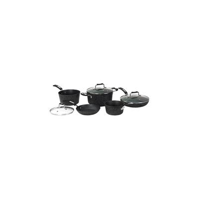 Starfrit The Rock 8 Piece Cookware Set New Condition 030930-001-0000