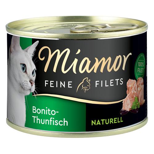 24x156g Bonito-Thunfisch Miamor Katzenfutter nass