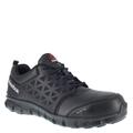 Reebok Work Sublite Cushion Work Alloy Toe - Mens 11.5 Black Oxford W