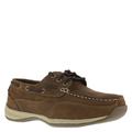 Rockport Works World Tour Steel Toe Boat Shoe - Mens 11 Brown Oxford W