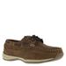 Rockport Works World Tour Steel Toe Boat Shoe - Mens 14 Brown Oxford Medium