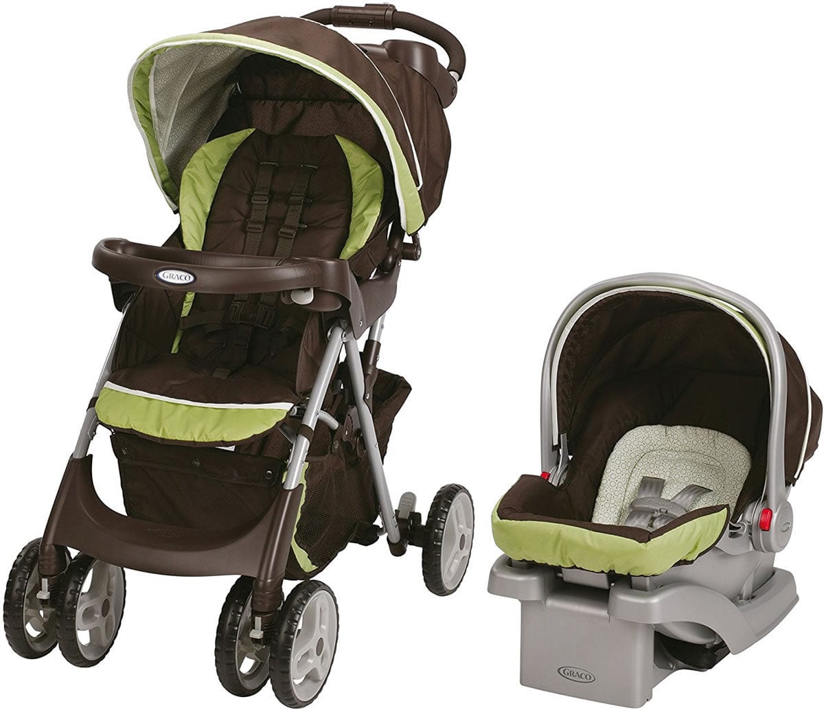 Graco Comfy Cruiser Click Connect Travel System - Go Green