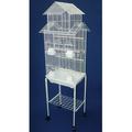 Tucker Murphy Pet™ Hoffman Pagoda Top Small Bird Cage w/ Stand Steel in Gray | 66 H x 14 W x 18 D in | Wayfair 6646D9C8D3C549EA9068657A08C2C680