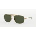 Ray-Ban THE COLONEL RB3560 Sunglasses 001-61 - Gold Frame Green Lenses