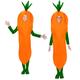 "CARROT" (costume) - (128 cm / 5-7 Years)