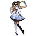 Rubie's Official Spaßmacherin-Kostüm, für Damen, Halloween, Zirkus, Größe S