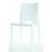 Orren Ellis Ruzicka Side Chair Plastic/Acrylic in White | 35 H x 17 W x 16 D in | Wayfair B86E6B38DA49489D9902230460B4427A