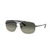 Ray-Ban THE COLONEL RB3560 Sunglasses 002/71-61 - Black Frame Light Grey Gradient Dark Grey Lenses