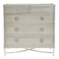 Bernhardt Criteria 5 Drawer Chest Wood in Brown/Gray/White | 50 H x 48.5 W x 19 D in | Wayfair 363118G