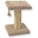 Tucker Murphy Pet™ 18" Himes Sisal Cat Tree Wood in Brown | 18 H x 13 W x 13 D in | Wayfair 792C99FC2C564E3397743EC89B29972B