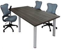 Conference Tables w/ Round Post Legs in 6