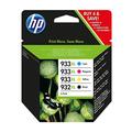 Hewlett-Packard Pack 4 Cartouches d'encre HP 932/933 XL (Noir, Cyan, Magenta, Jaune)