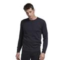 BRUNELLA GORI Men's Fine Merino Wool Crew Neck Jumper Color Grey Charcoal Size XL