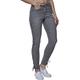 Urban Classics Women's Ladies Denim Lace Up Skinny Pants Jeans, Grau (Grey 00111), 4