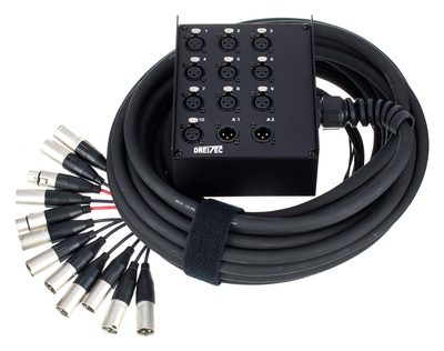 pro snake MTS10/2 S Multicore 10m