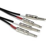 Pro Co DK-10 Excellines Dual Instrument Patch Cable - Straight to Straight - 10 foot