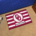 FANMATS NCAA Oklahoma Southern 30 in. x 19 in. Non-Slip Indoor Only Door Mat Synthetics in Brown/Red | Wayfair 21187