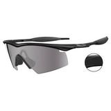 Oakley Industrial M-Frame Sunglasses - Black / Grey screenshot. Sunglasses directory of Clothing & Accessories.
