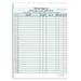 NCR Carbonless 2 Part Patients Sign In Forms (Blue) - 25 Sign In Sheets