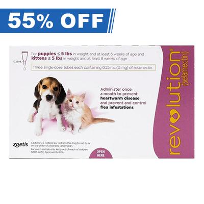 Revolution For Kittens (Pink) Up To 2.5 Kg 3 Pack - 55% Off Today