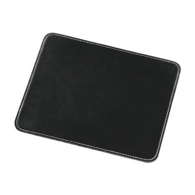 Hama Mauspad in dekorativer Lederoptik schwarz, 22x0.3x18 cm