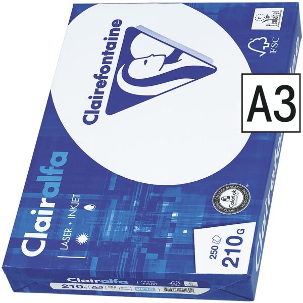 Clairefontaine Multifunktionales Druckerpapier weiß Image