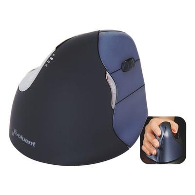 Optische PC-Maus »Vertical Mouse 4 Wireless« silber, Evoluent, 8.8x8.2x11 cm