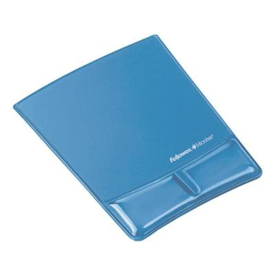 Handgelenkauflage mit Mousepad »Crystals Gel« blau, Fellowes, 23x0.6x27.5 cm