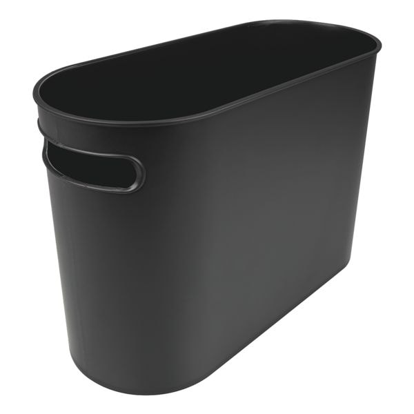 helit Papierkorb »the oval« schwarz, 17.8x30x45 cm Image