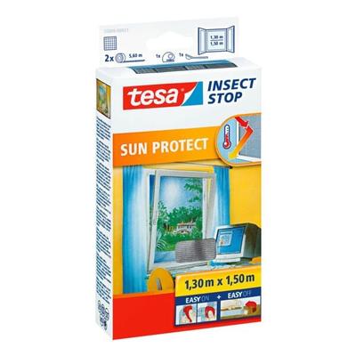 Fliegengitter »Sun Protect« 55806 für Fenster grau, tesa, 130x150 cm