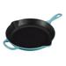 Le Creuset Enameled Cast Iron Skillet Non Stick/Enameled Cast Iron/Cast Iron in Blue | 2 H in | Wayfair 20182026170001