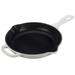 Le Creuset Enameled Cast Iron Skillet Non Stick/Enameled Cast Iron/Cast Iron in White | 2 H in | Wayfair 20182026010001