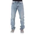 Rocawear Mens Boys Double R Star Relaxed Fit Hip Hop Jeans is Money G Time SWB (W48 - L34, Stonewash Blue)