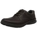 Clarks Cotrell Edge Mens Wide Fit Casual Shoes 8.5 Brown Oily