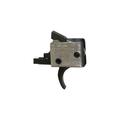 CMC Triggers Duty/Patrol Single Stage Trigger Module AR-15/AR-10 Traditional Curved Small Pin 4.5 lb Trigger Black/Silver 92501