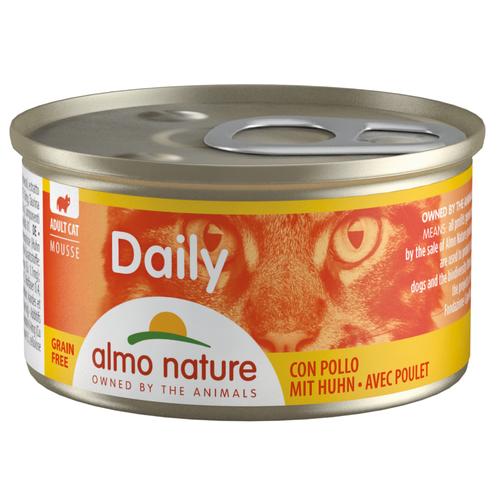 24 x 85g Mix - 2 Sorten Almo Nature Daily Menu Katzenfutter nass