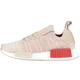 adidas Women's NMD_r1 Stlt Primeknit Low-Top Sneakers, Beige (Linen/Crystal White/Footwear White 0), 4.5 UK