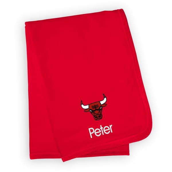 infant-red-chicago-bulls-personalized-blanket/