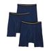 Blair Knit Boxer Briefs 3-Pack - Blue - L