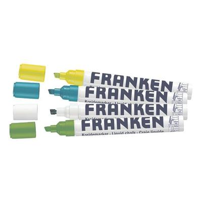 4er-Pack Kreidemarker »ZKM L99« weiß, Franken