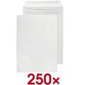 OTTO Office Re Recycling-Versandtaschen C4 ohne Fenster mit Selbstklebung - 250 Stück weiß, 32.4x22.9 cm