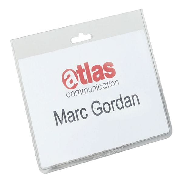 Durable Namensschilder »813519« transparent, 9x6 cm Image