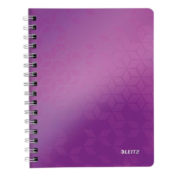 Leitz Collegeblock »WOW 4641« A5 kariert, FSC-Papier violett Image