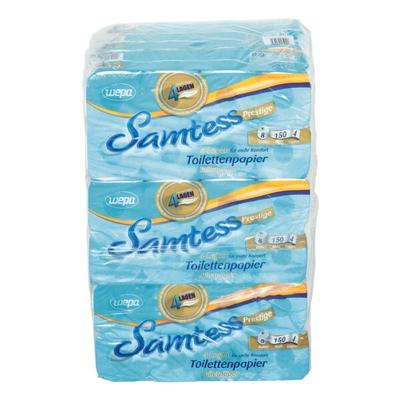 wepa Prestige Toilettenpapier 4-lagig - 72 Rollen weiß Image