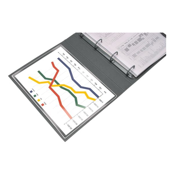 Probeco 25 Selbstklebende Maxitaschen 210x297 mm transparent, 21x29.7 cm Image