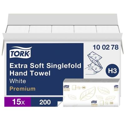 Tork Papierhandtücher »Premium« weiß, 22.6 cm