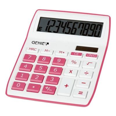 GENIE Tischrechner »840« pink, 10.6x3x13.8 cm