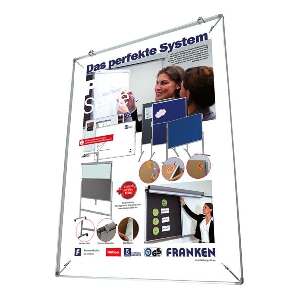 Franken Spannrahmen A1 »BS1104« grau, 69.4x94.1 cm Image