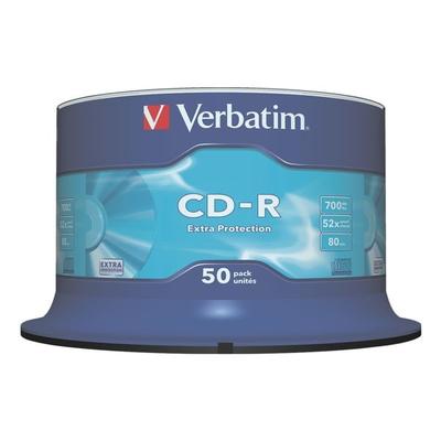 Verbatim 50 CD-Rohlinge »CD-R« silber Image